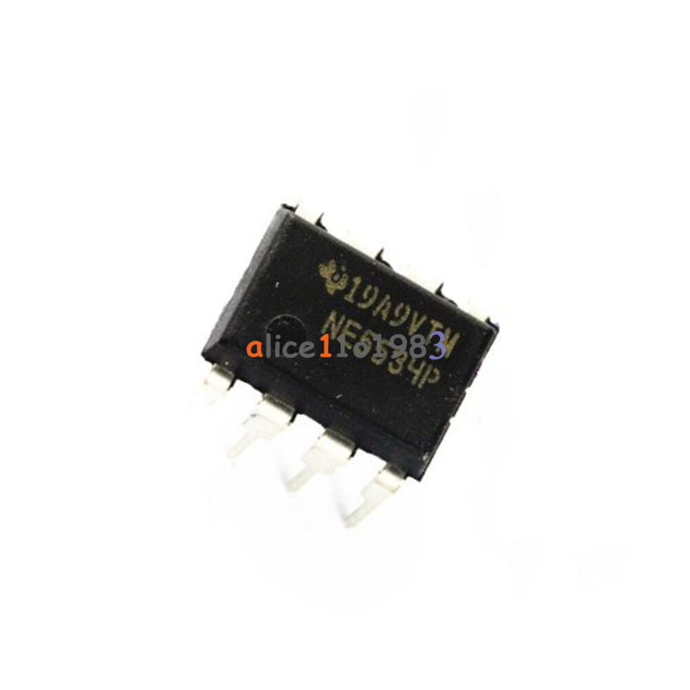 10PCS NEW NE5534P NE5534 DIP-8 TI Low-Noise Operational Amplifier IC