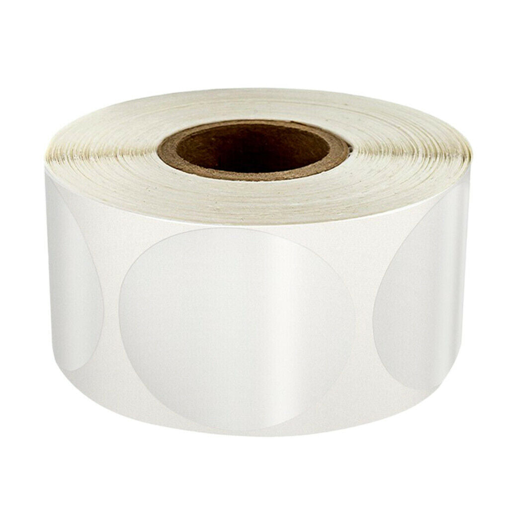 500Pcs/Roll Kraft Paper Stickers Handmade Labels Tags Food Scrapbooking