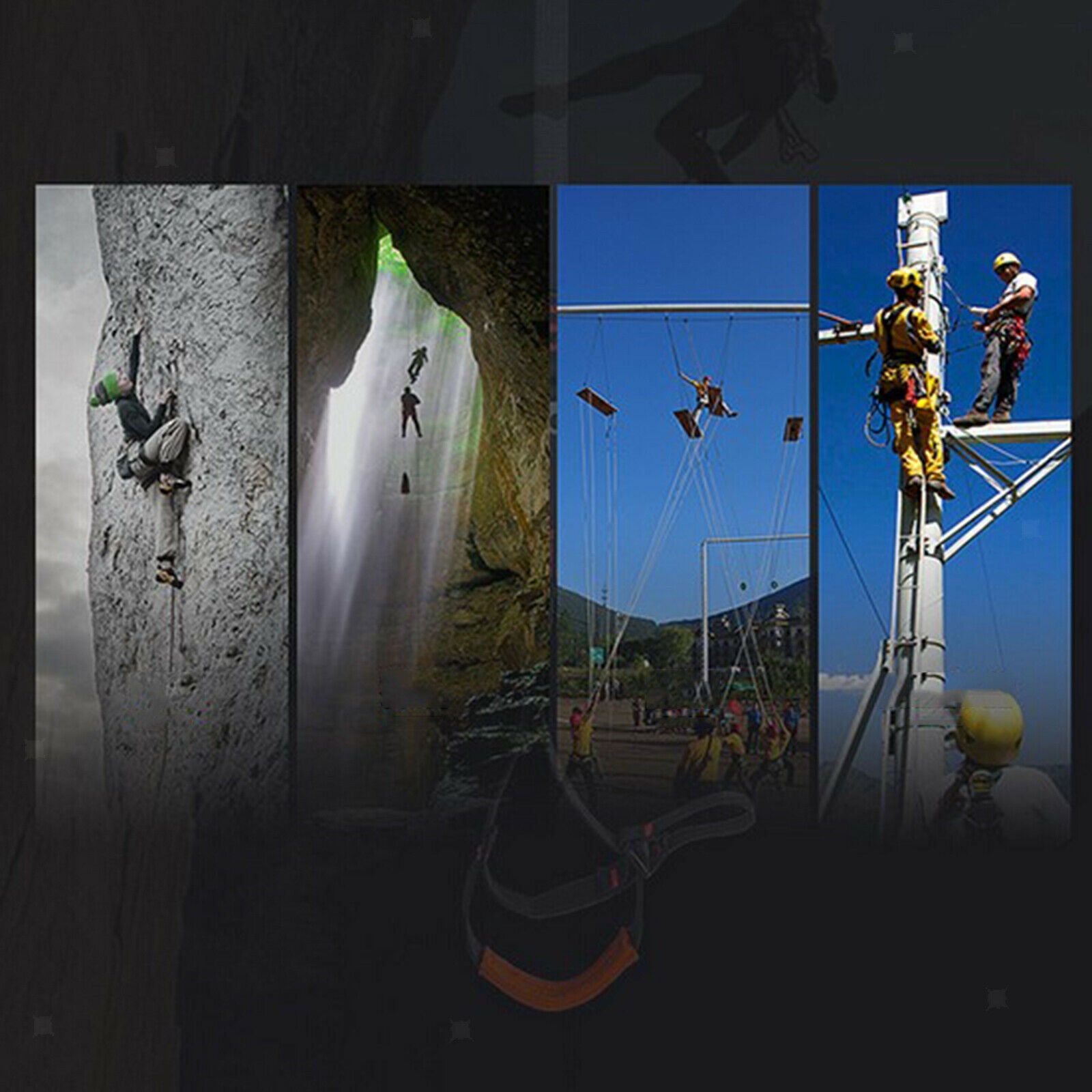 Climbing Foot Ascender Tree Arborist Foot Riser Loop Aerial Work Harness
