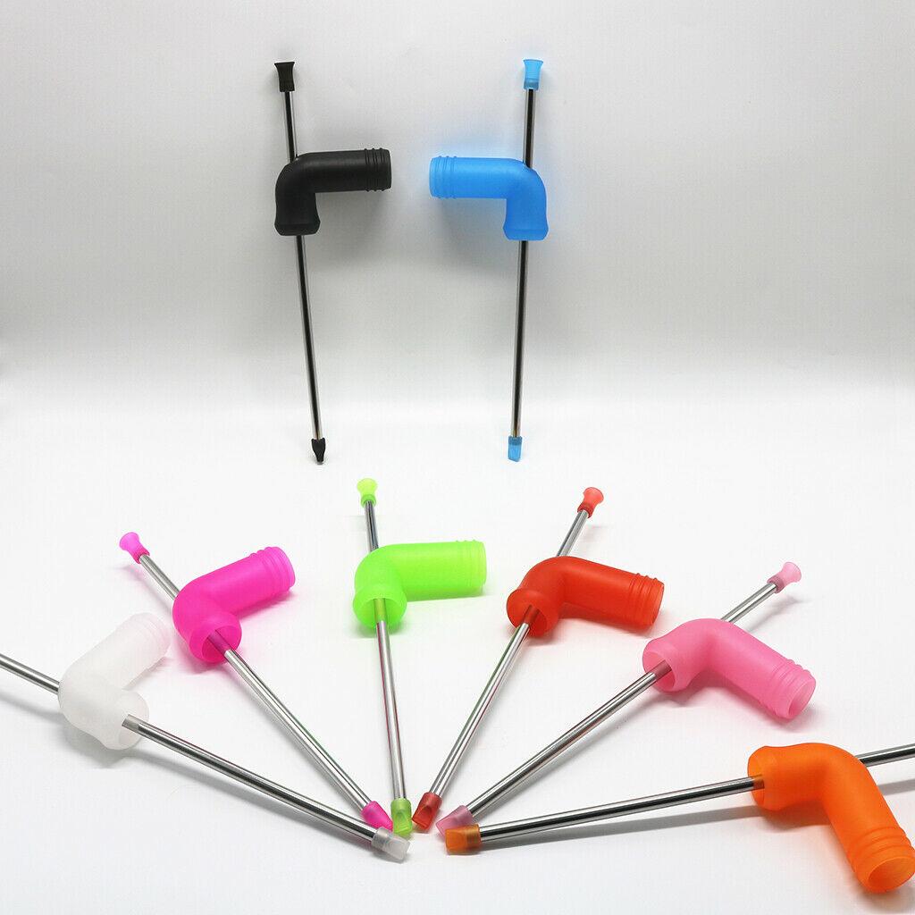 2Pcs Beer Snorkel Dispenser Funnel Party Club Beverage Beer Funnel Dispenser
