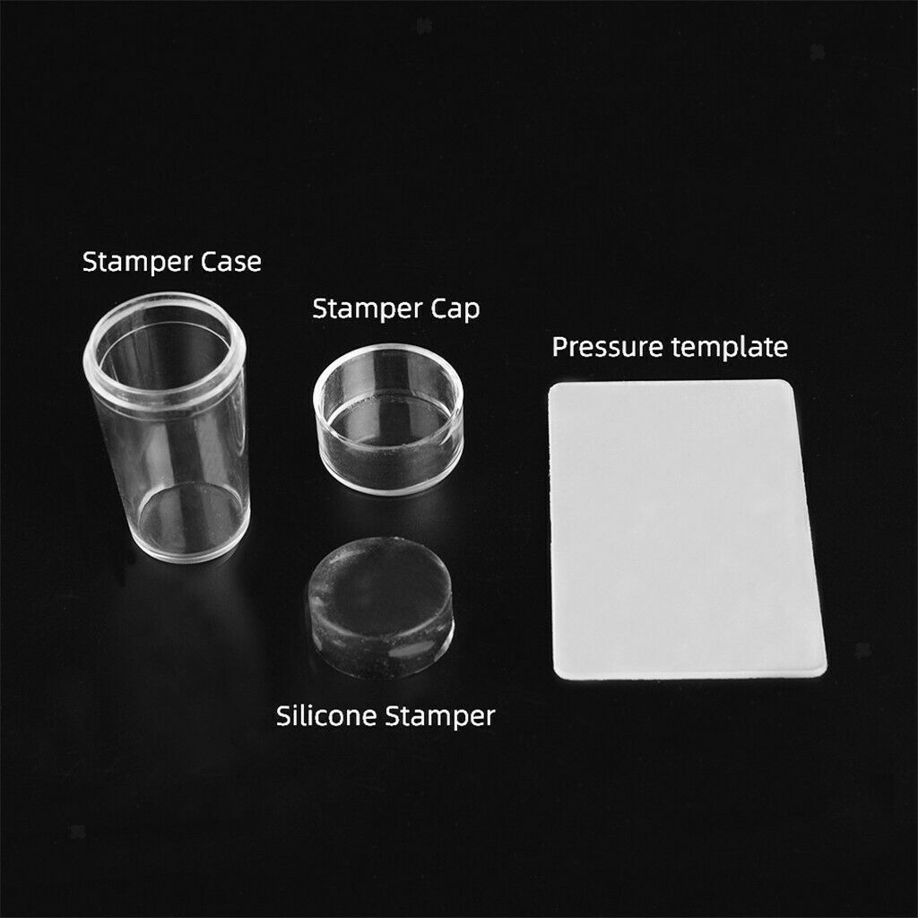 DIY Nail Patterns Stamper Scraper Nail Design Stamping Plate Nail Art Tools