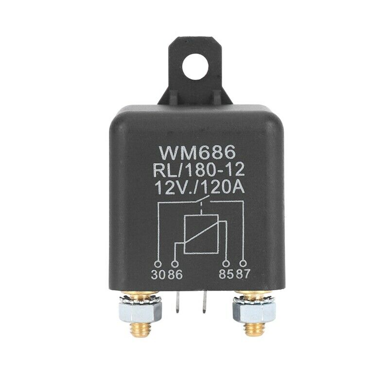 DC 12V Relay Battery Isolating Relay 12V / 120A Peak Load for Car Trucks Car (Z6