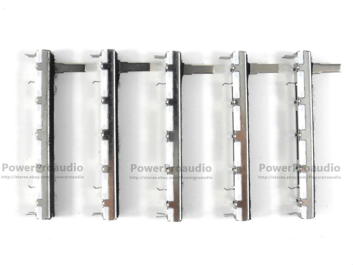 5pcs double mixer fader MG166CX-USB 75mm A20Kx2 A20K A203 for Yamaha stroke 60mm