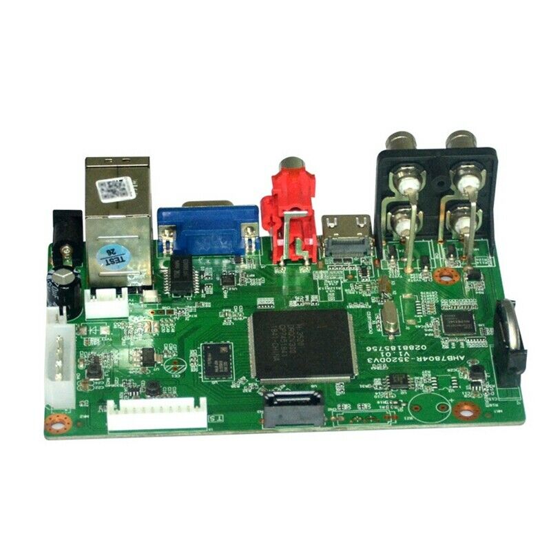 4 CH Hybrid DVR Board 5MP-N H.265 NVR DVR Security CCTV Video Recorder 4 ChannP4