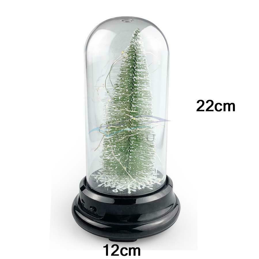 1 Piece Plastic Polishing Christmas Gift Tree Decoration Lights With USB Cable