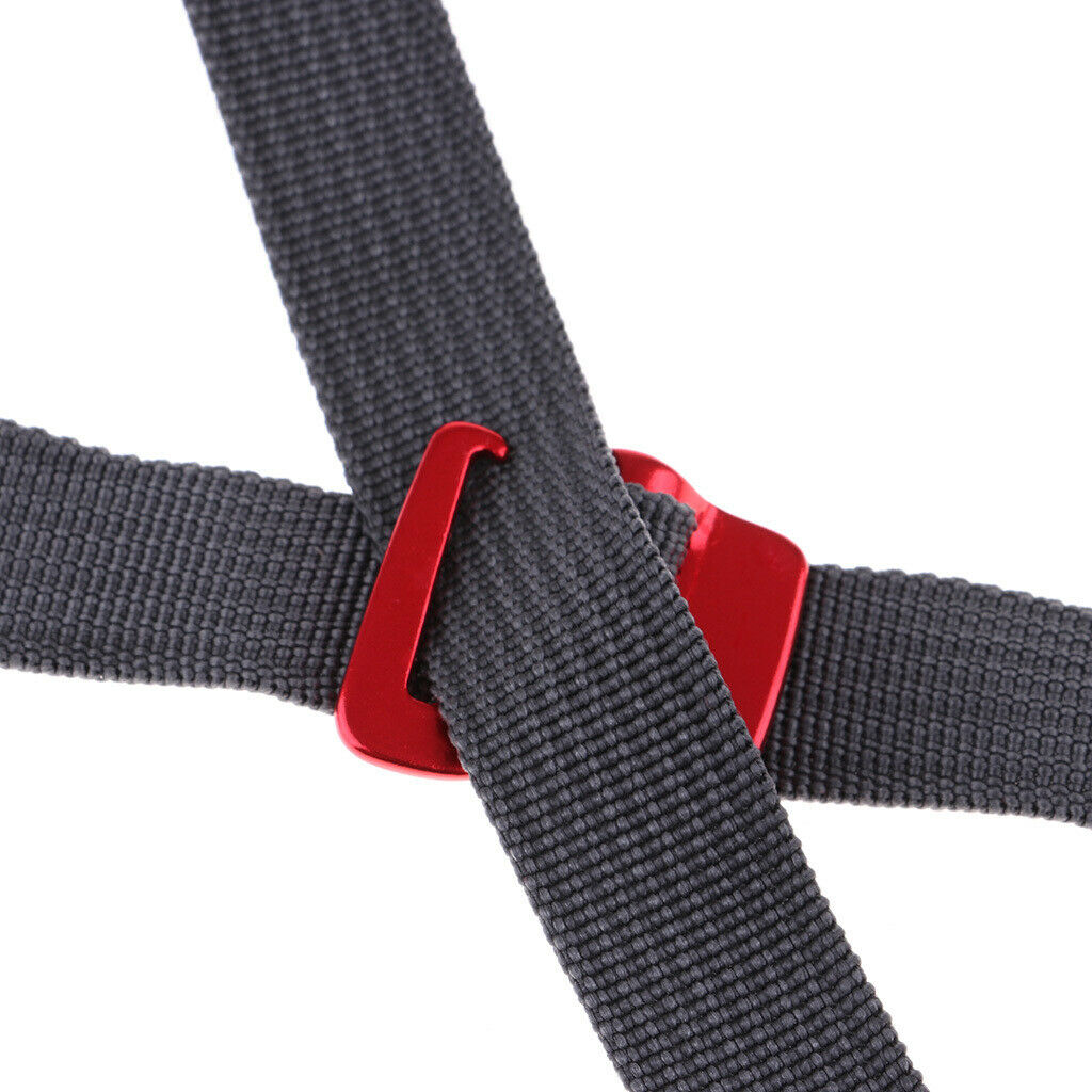 6X Outdoor Travel Strapping Cord Tape Rope Tied Pull Luggage Tent with Hook