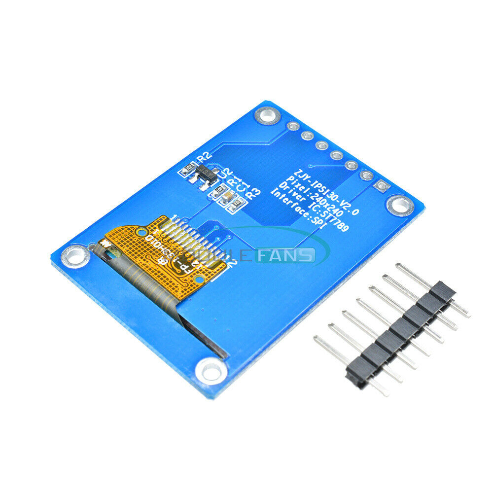 1PCS 3.3V 1.3'' Inch IPS SPI Full Color 240x240 LCD Display Module for Arduino