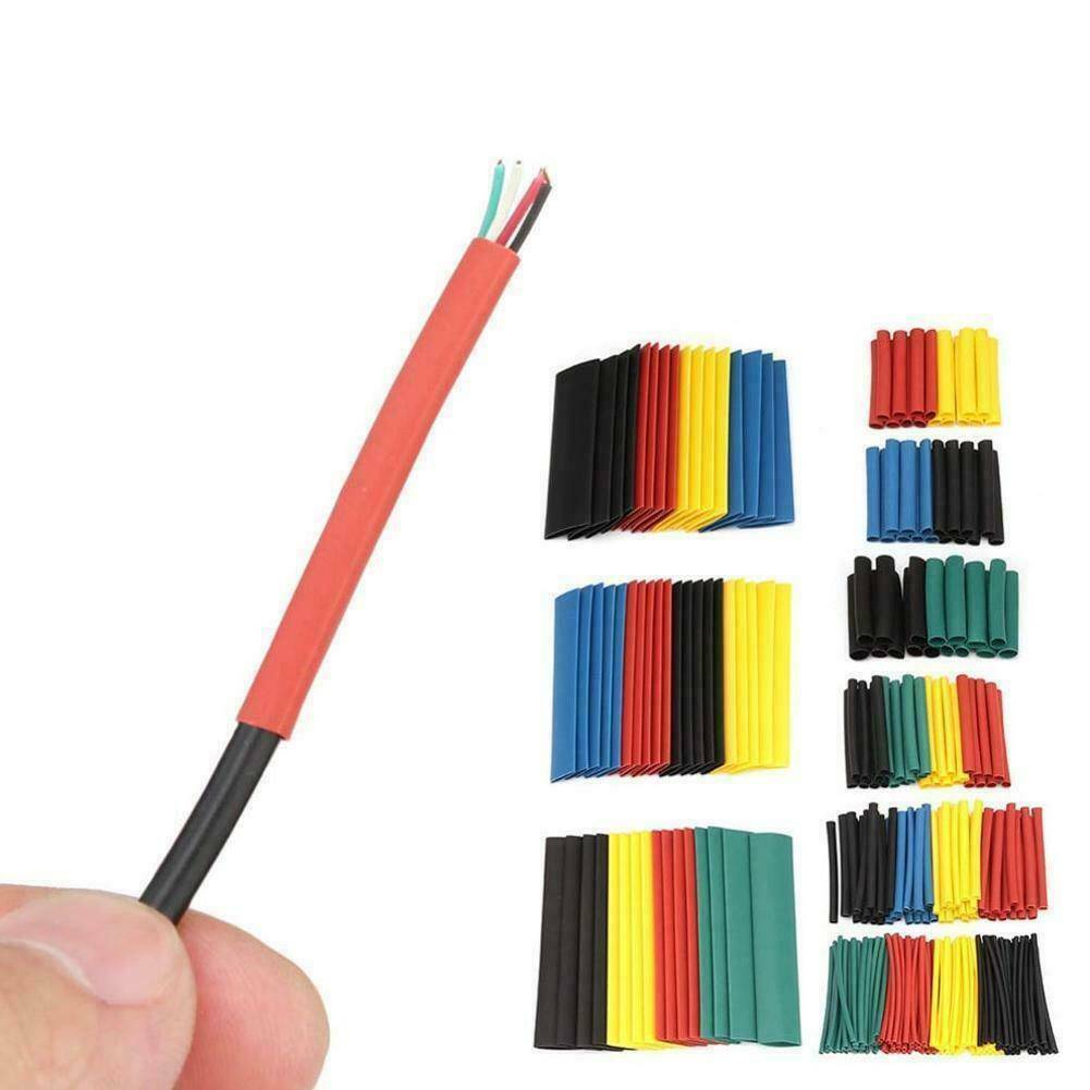 Lot 530*Assortment 2:1 Heat Shrink Wire Wrap Tubing Electrical Connection Cable
