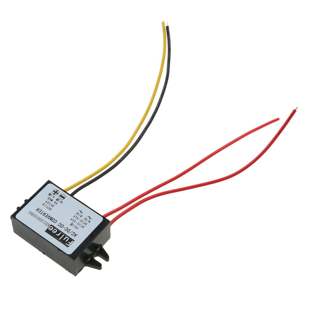 DC Voltage Volt Stabilizer Converter Regulator AC 16-35V/DC 15-52V to 12V/3A
