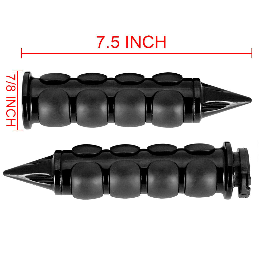7/8"Motorcycle Motorbike Handlebar Hand Grips Black For  Suzuki BMW