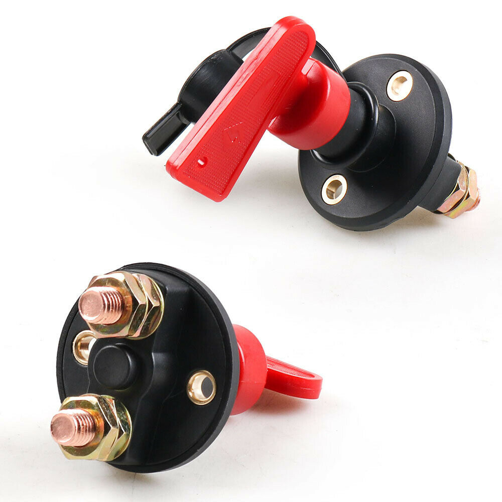 12V 24V Red Key Cut Off Battery Main Kill Switch for Car Modified Isolator