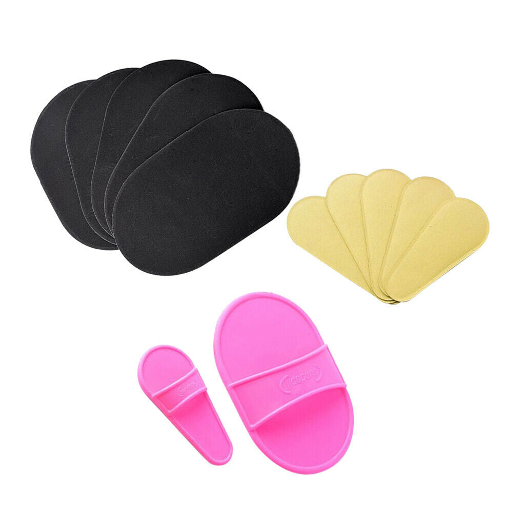 12pcs Hair Removal Pads Arms Lips Painless Exfoliator Set Abrasive Paper /
