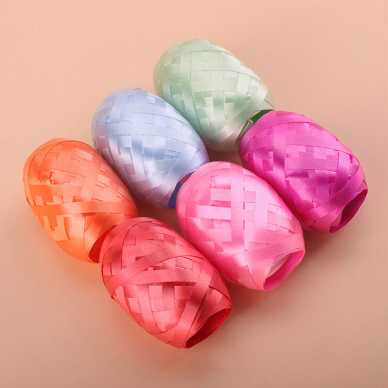 6XBalloon Curling Ribbon Birthday Party Gifts Wrapping Wedding Decor Gift.l8