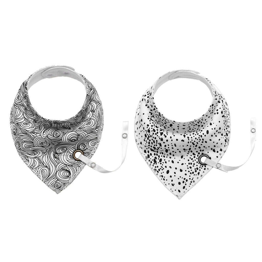 Baby Triangle Bandana Bib Special Needs Toys Learn - Style 4, as described