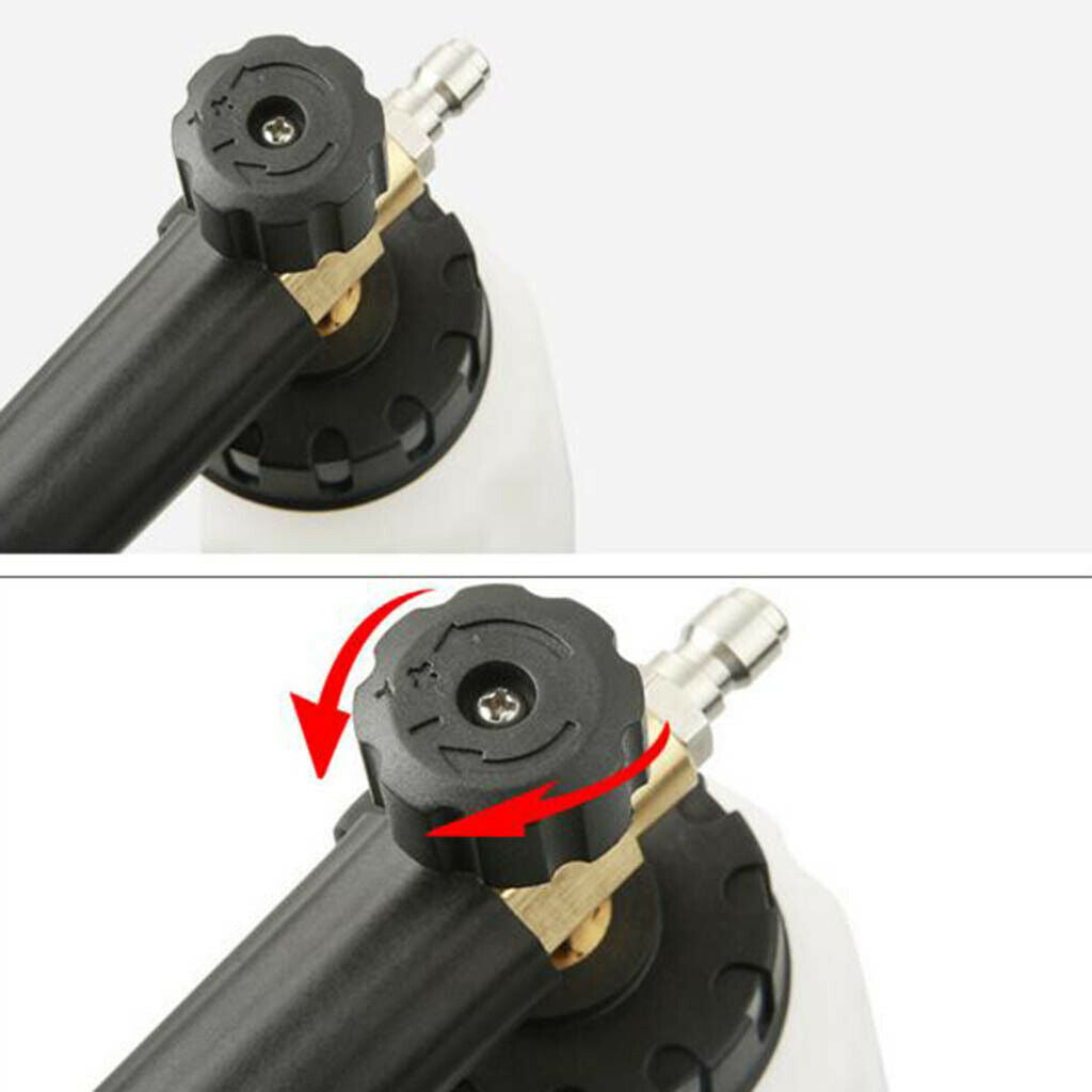 High Pressure Foam  for Car Wash Snow Foam Lance 1/4 Quick Release, 1L