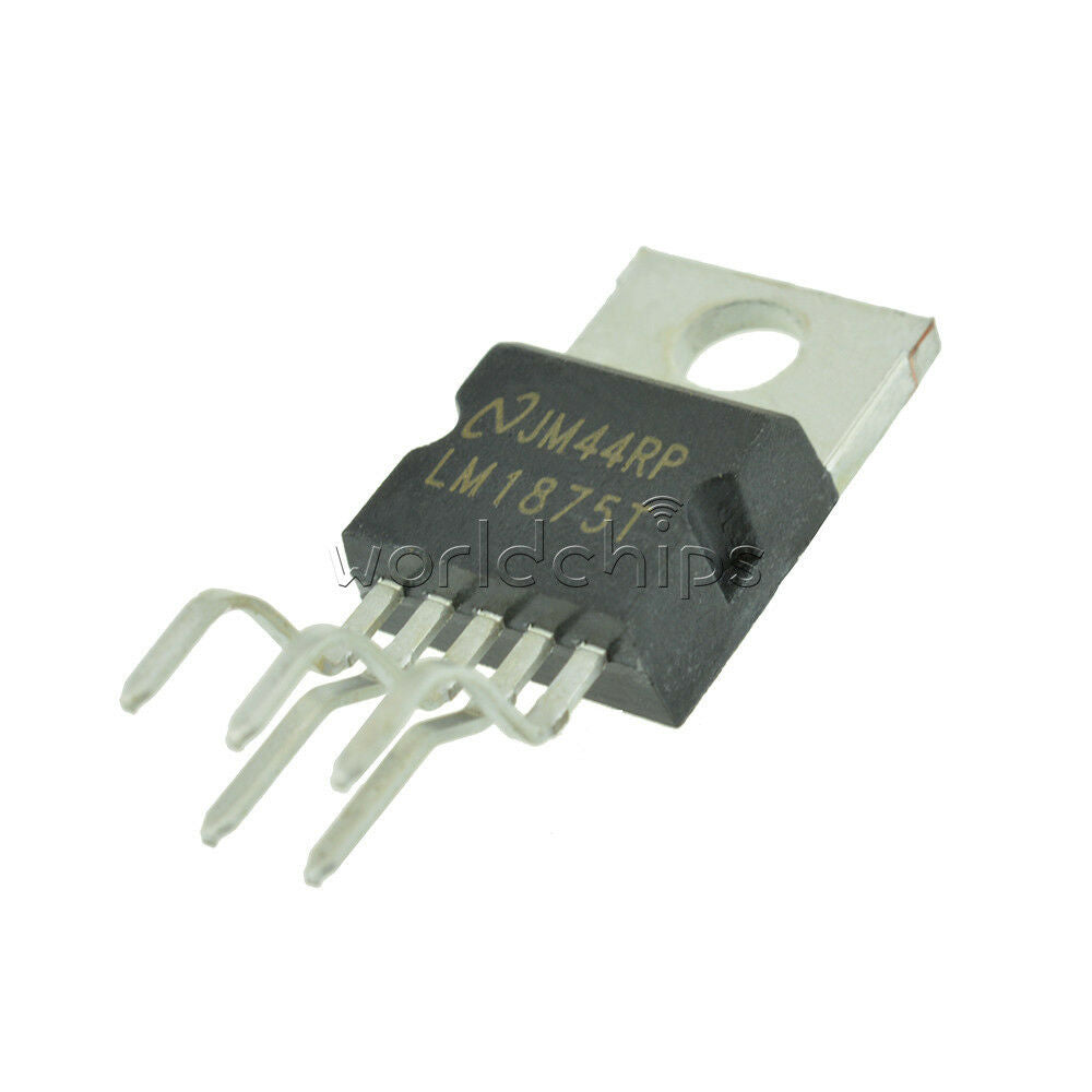 5pcs IC LM1875T AMP AUDIO PWR 30W AB TO220-5 TOP