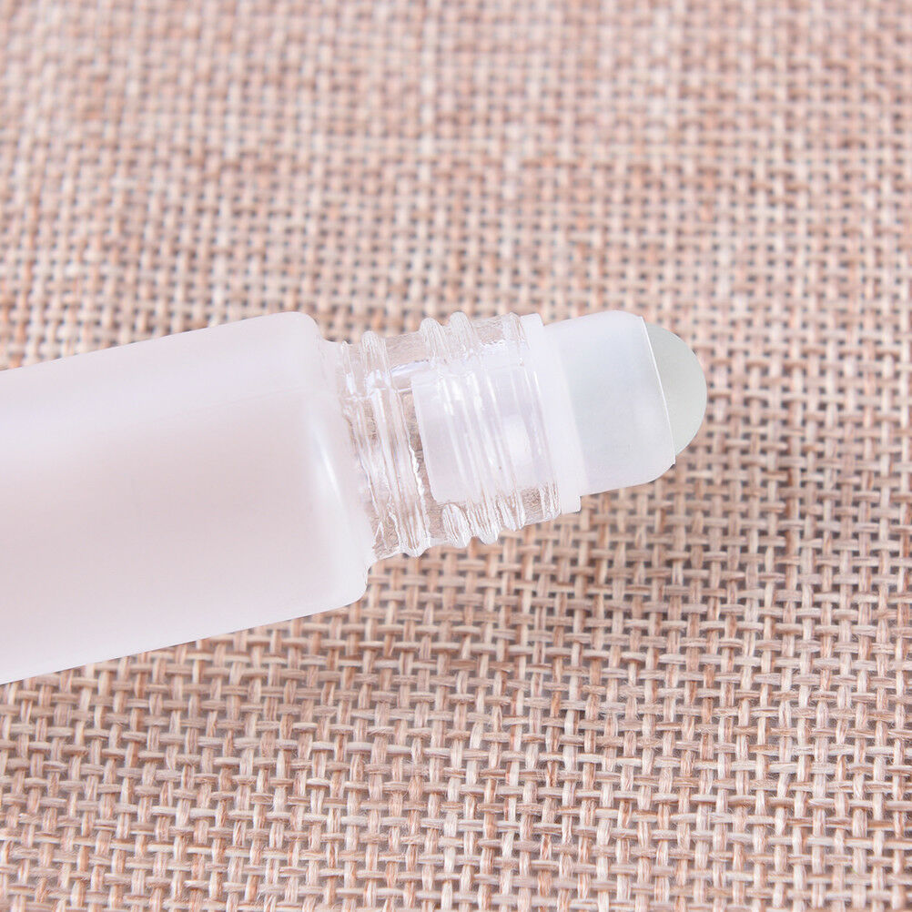 10ML Roll On Bottle Plastic Ball Liquids Essential Oil Perfume Empty With.l8