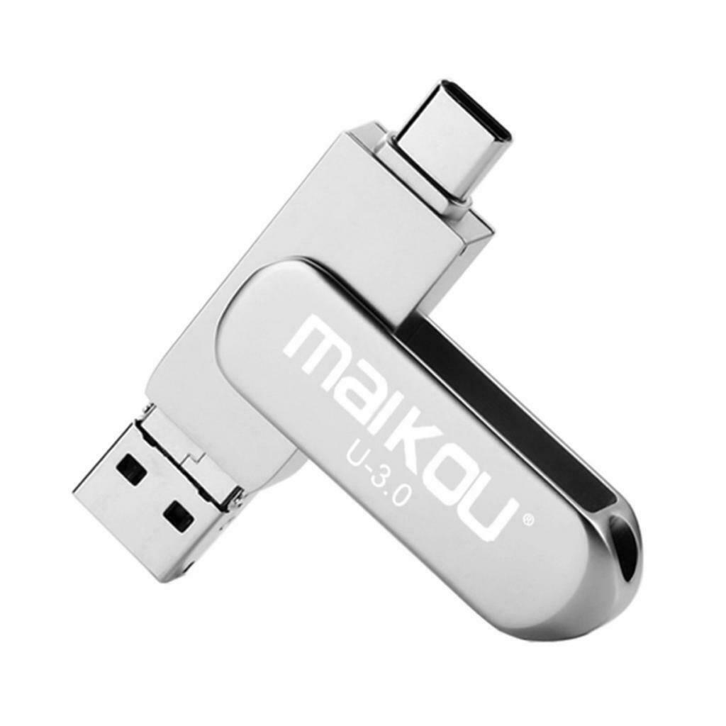 32GB Ultra Fit USB Type C Flash Drive Case with Keychain, Lightweight And
