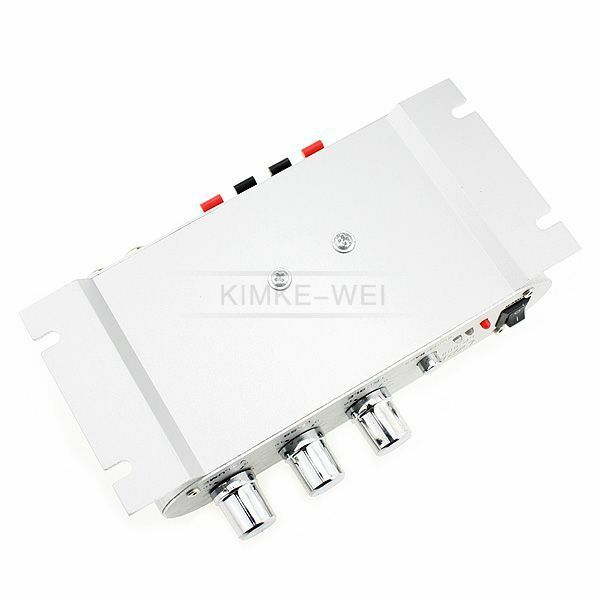 Mini Hi-Fi Amplifier iPod MP3 Stereo Car Bike Home 12V