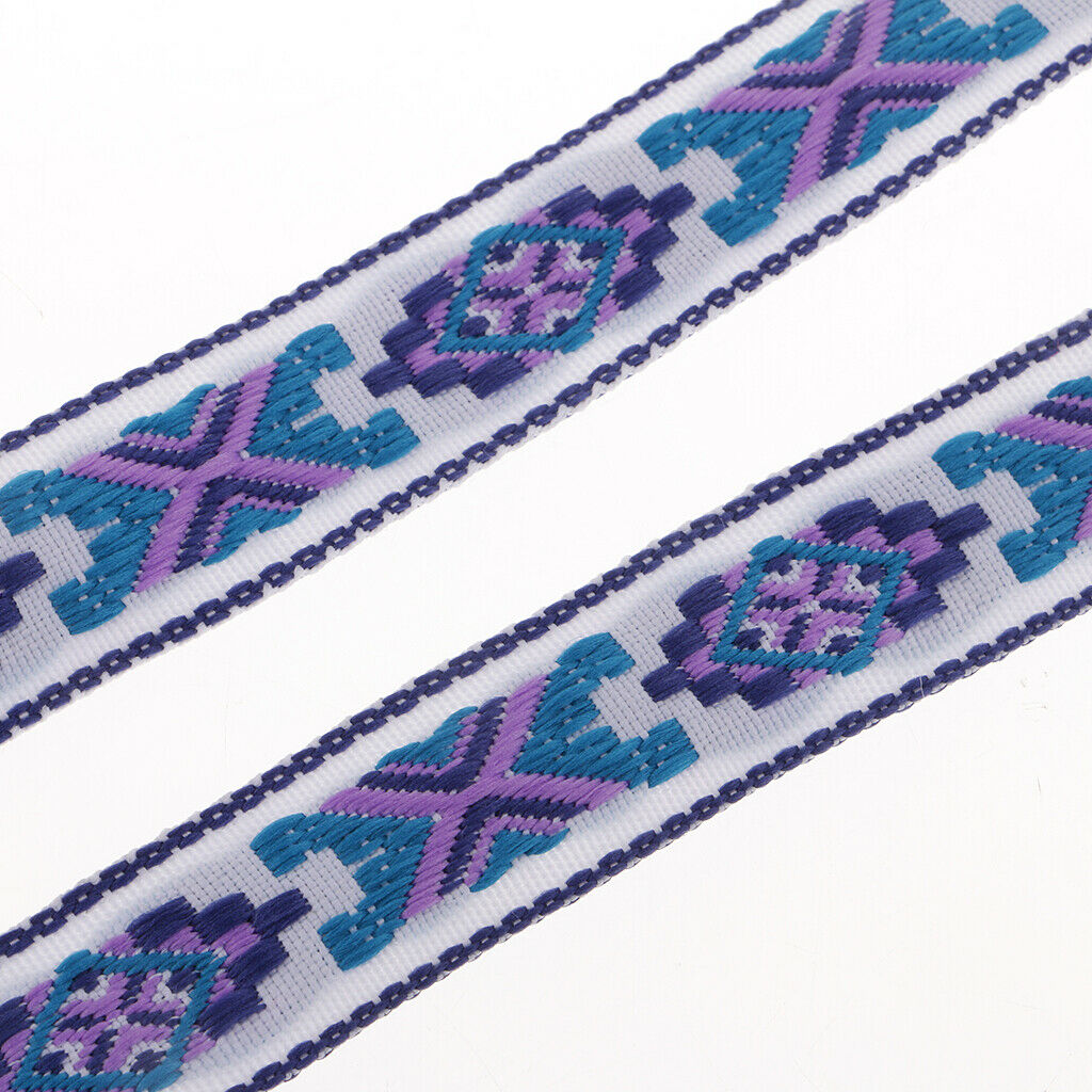 3 Yards Ethnic Style Embroidery Tassels Trim Lace Ribbon Lace Trims Applique