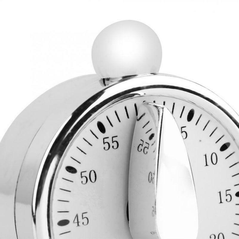 60 Minute Kitchen Mechanical Timer Cooking Reminders Alarm Clock Countdown Timer