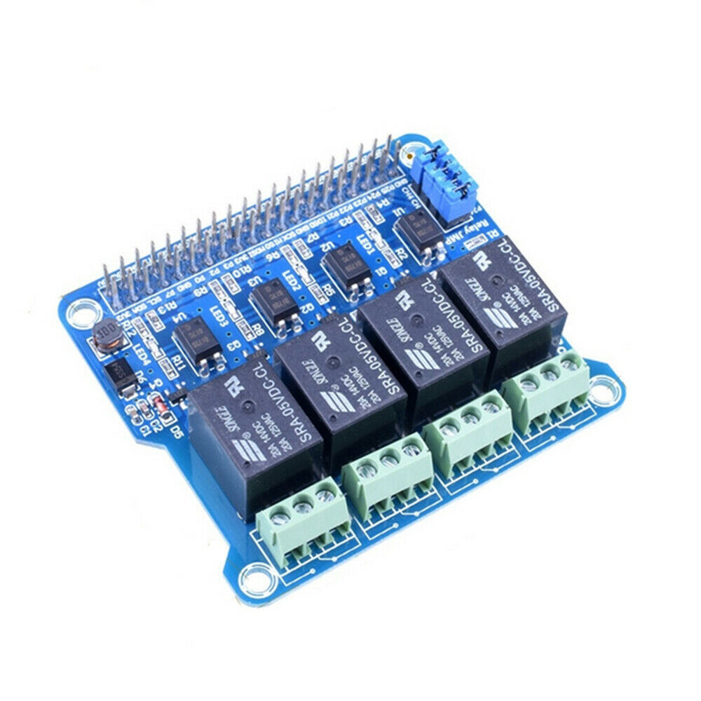 For Raspberry Pi Power Relay Board Expansion Module Shield SupportRPi Automation