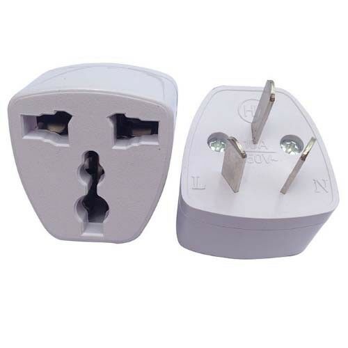 UK US EU Universal to AU AC Power Plug Socket Adapter Travel 3 Pin Converter