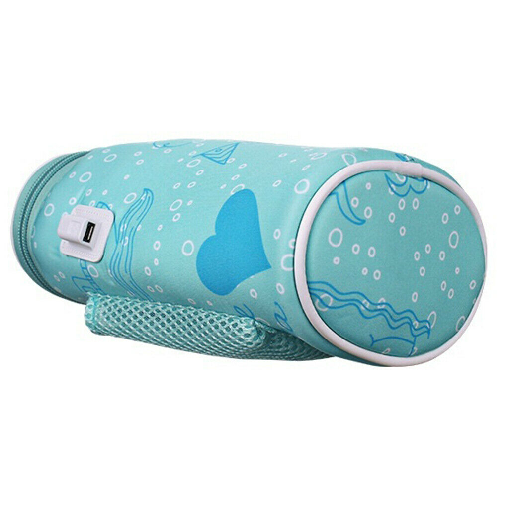 Mummy Nursing Feeding Bottle Warmer USB Heating Baby Bottle Heater Bag Tote