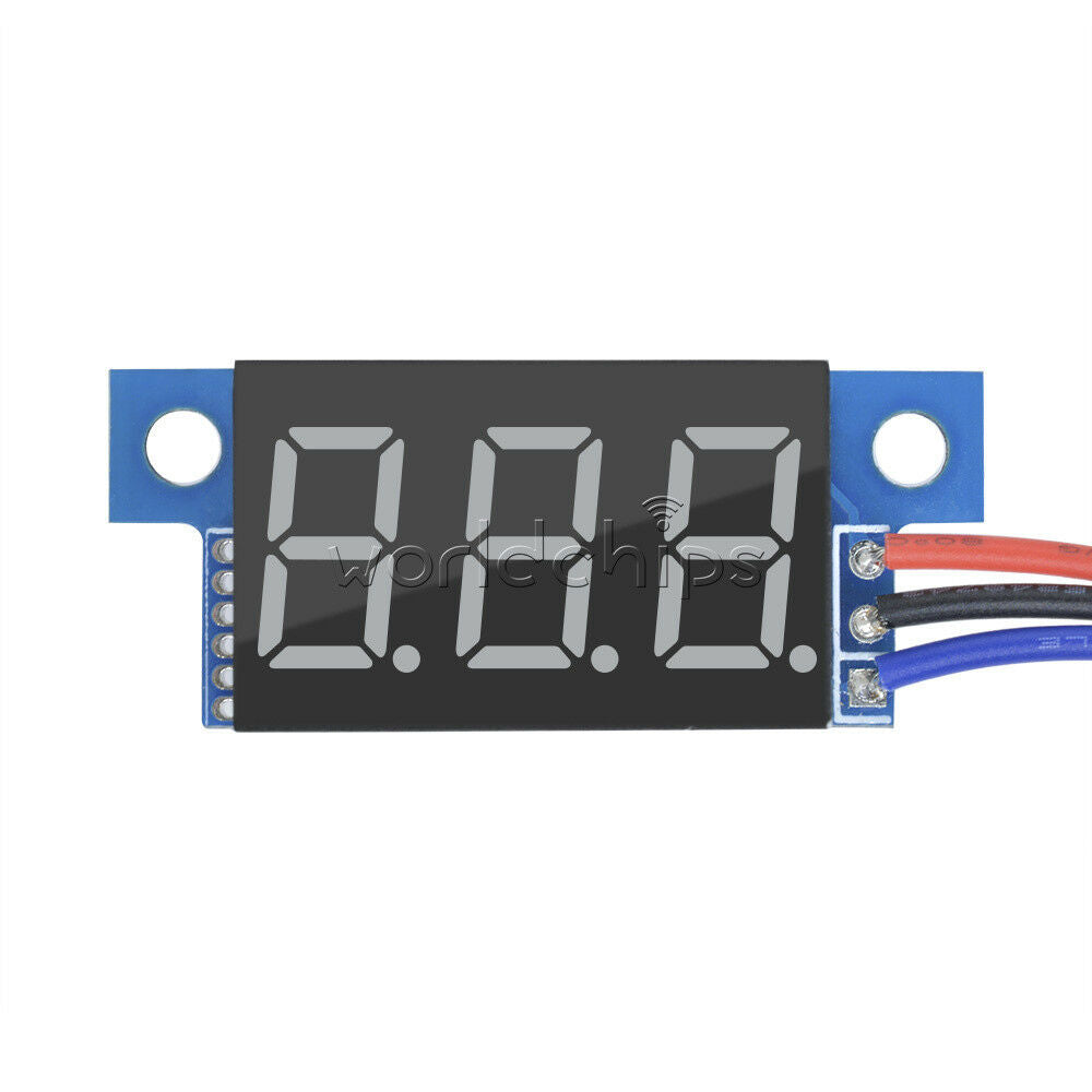 RED LED Panel Meter Digital Voltmeter DC 0-99.9V W