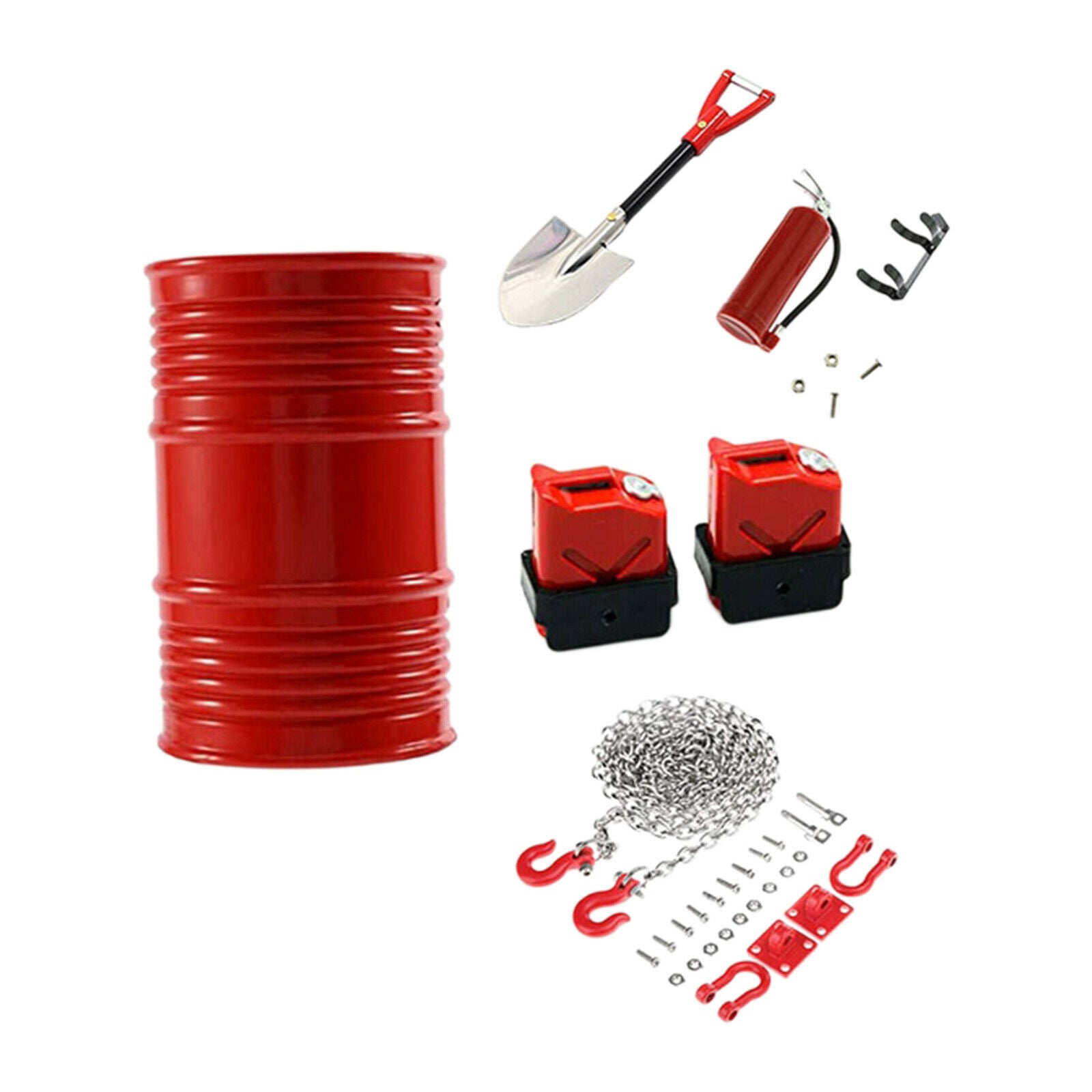 1:10 RC Decor Accessory Set for SCX10 D90 TRX4 Parts RC Car Accessories
