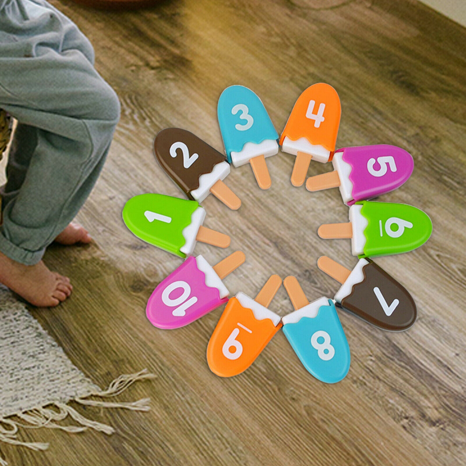 Number Matching Toys Learning Number Educational Gift Number Sorting Games