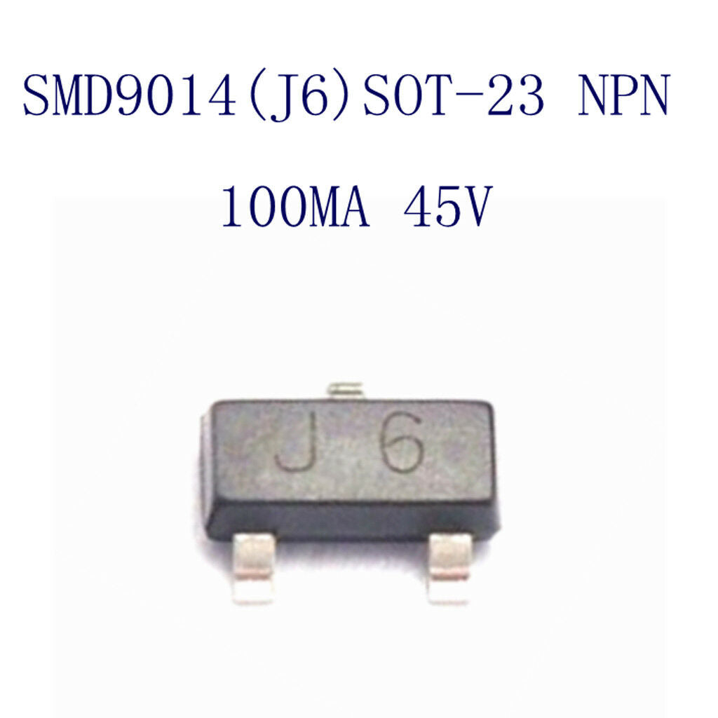 100 x bc848b SMD Transistor NPN 45v 0,5a 250mw Code 1kp SOT-23