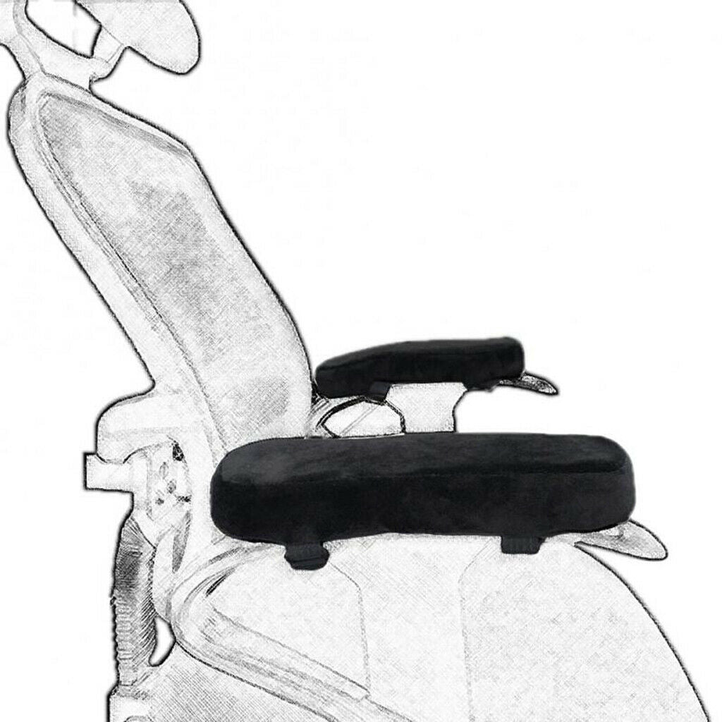 1 Pair Durable Foam Elbow Pillow Arm Rest Cover Chair Armrest Cushion Pads
