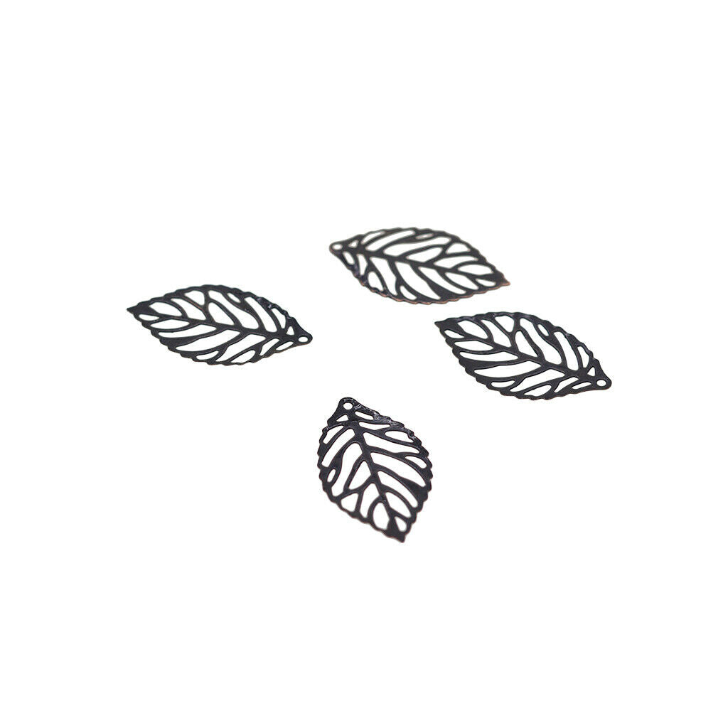 350X Leaf Charms Multicolor Charm Pendants for Jewelry Making