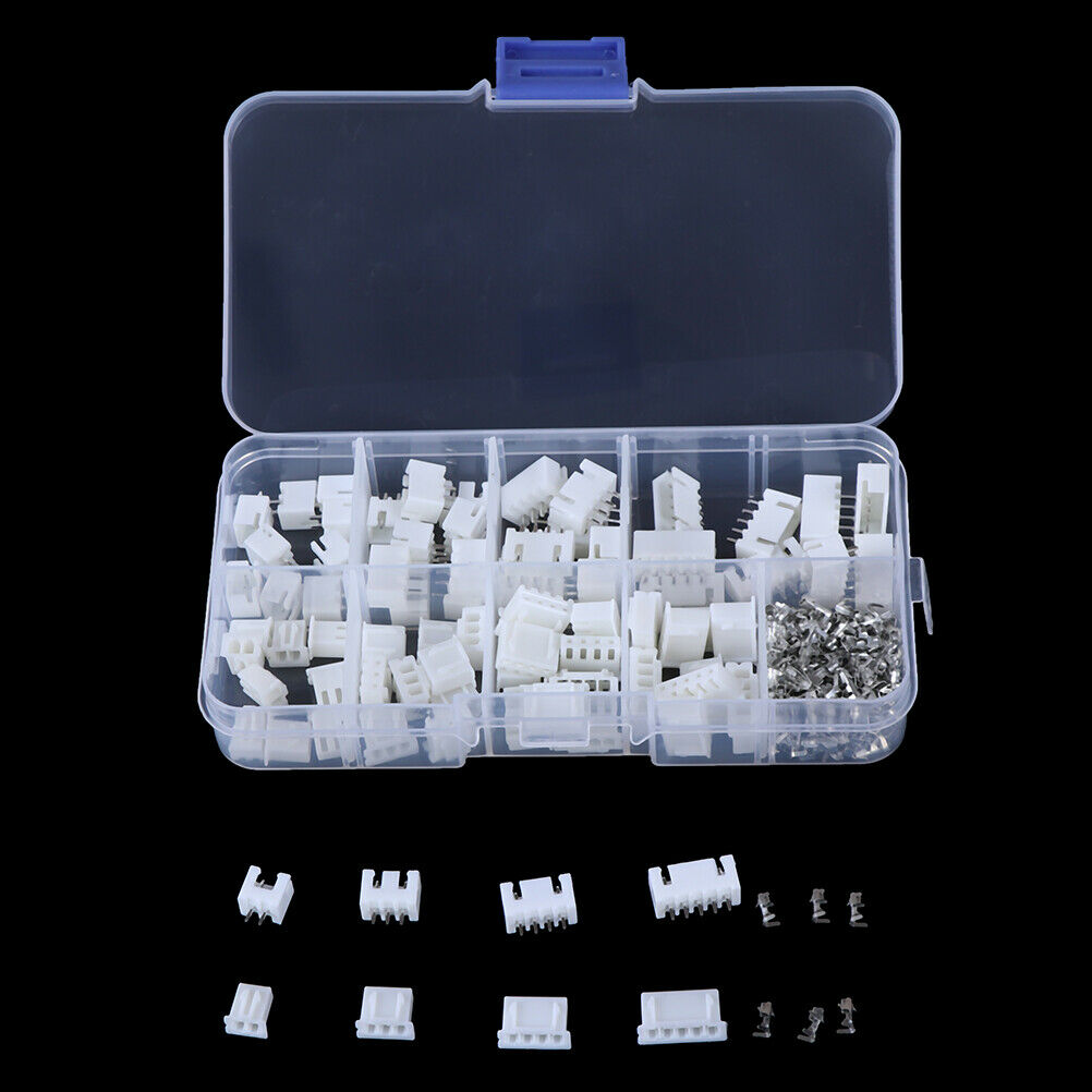 230pcs XH2.54 2p 3p 4p 5 pin 2.54mm pitch terminal kit JST connector_s WF
