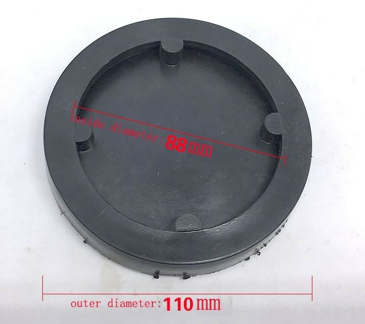 Round Rubber Arm Pad fit For Auto Lift Car Auto Truck Hoist Machine Part 4pc