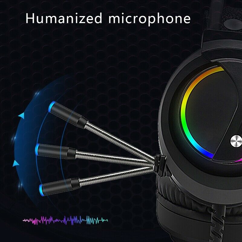 for PS4, PC, Xbox One Controller Gaming Headset Surround Sound, Noise ReductioH1