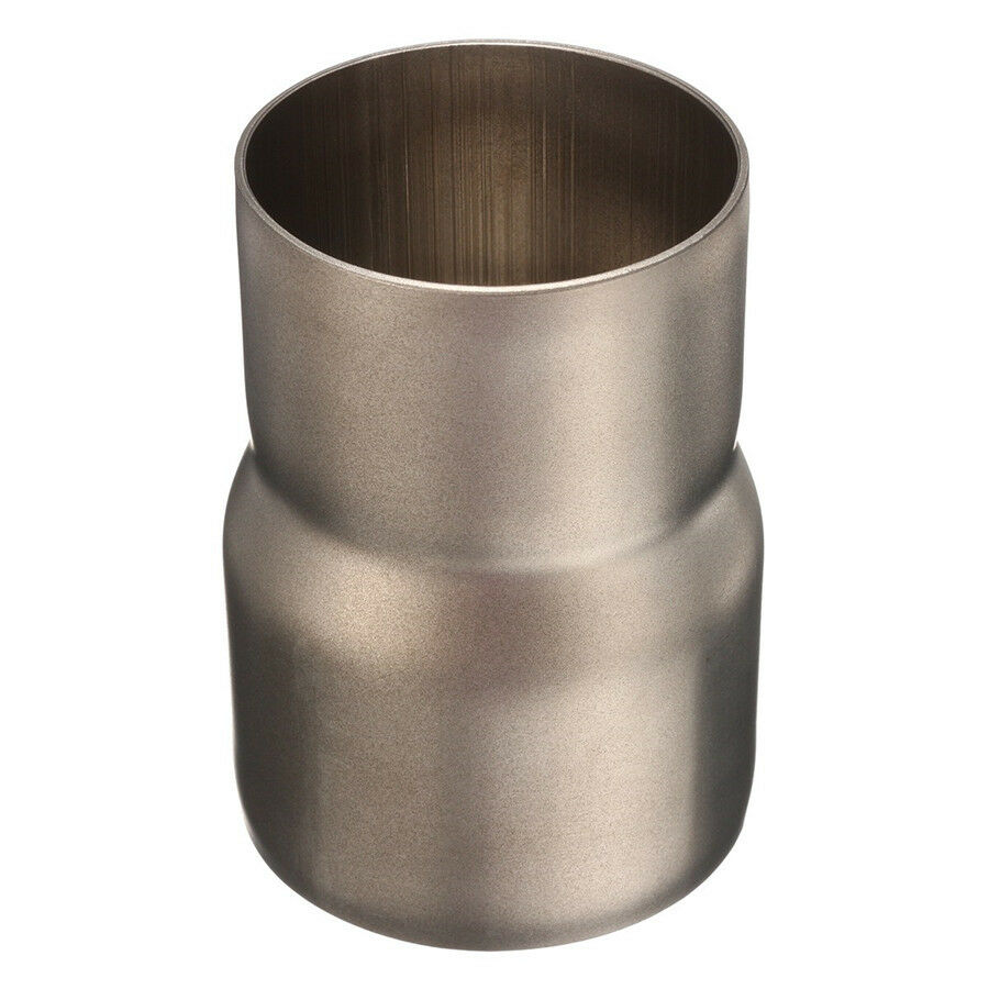 60mm to 51mm to 36mm Motorcycle Exhaust Pipe Reducer Connector Tube Welding Head