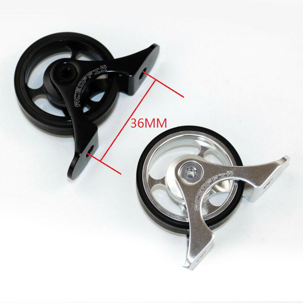 Easywheel Refit Easy Wheel Parking Walking Transport Wheels Sliver