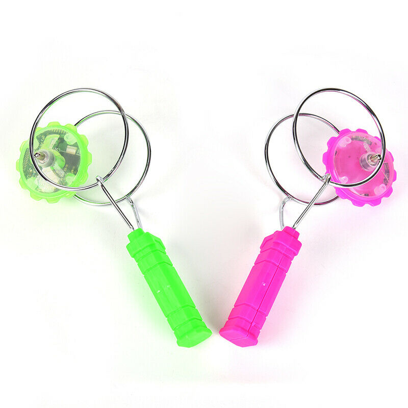 1pc Gyro Gyroscope Magic Track yo-yo Led Gyro Toys For Gift Spinning Tops.l8