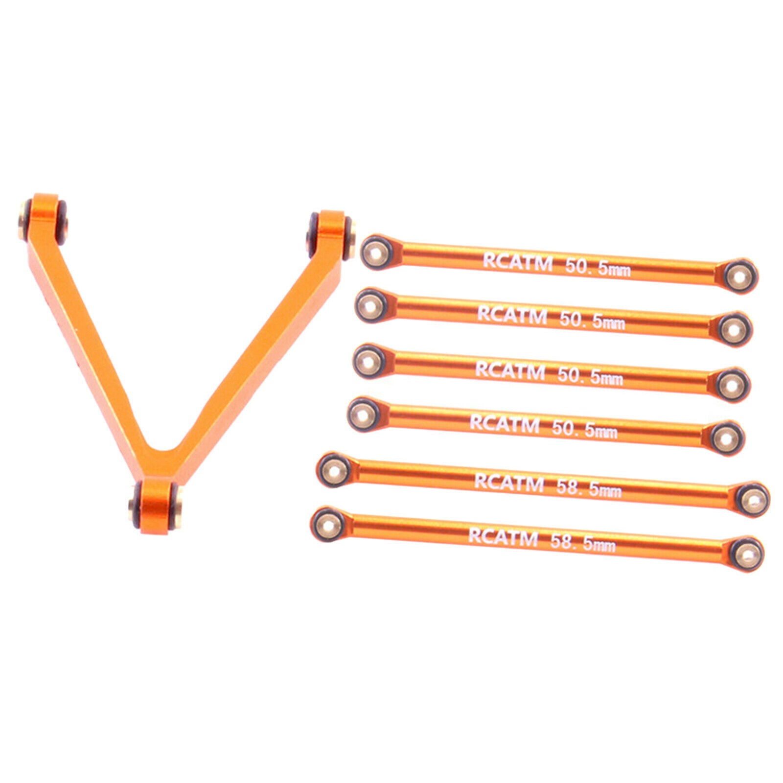 Metal Tie Rod Linkage Rod Kit for 1:24 Axial SCX24 C10 Replacement Parts