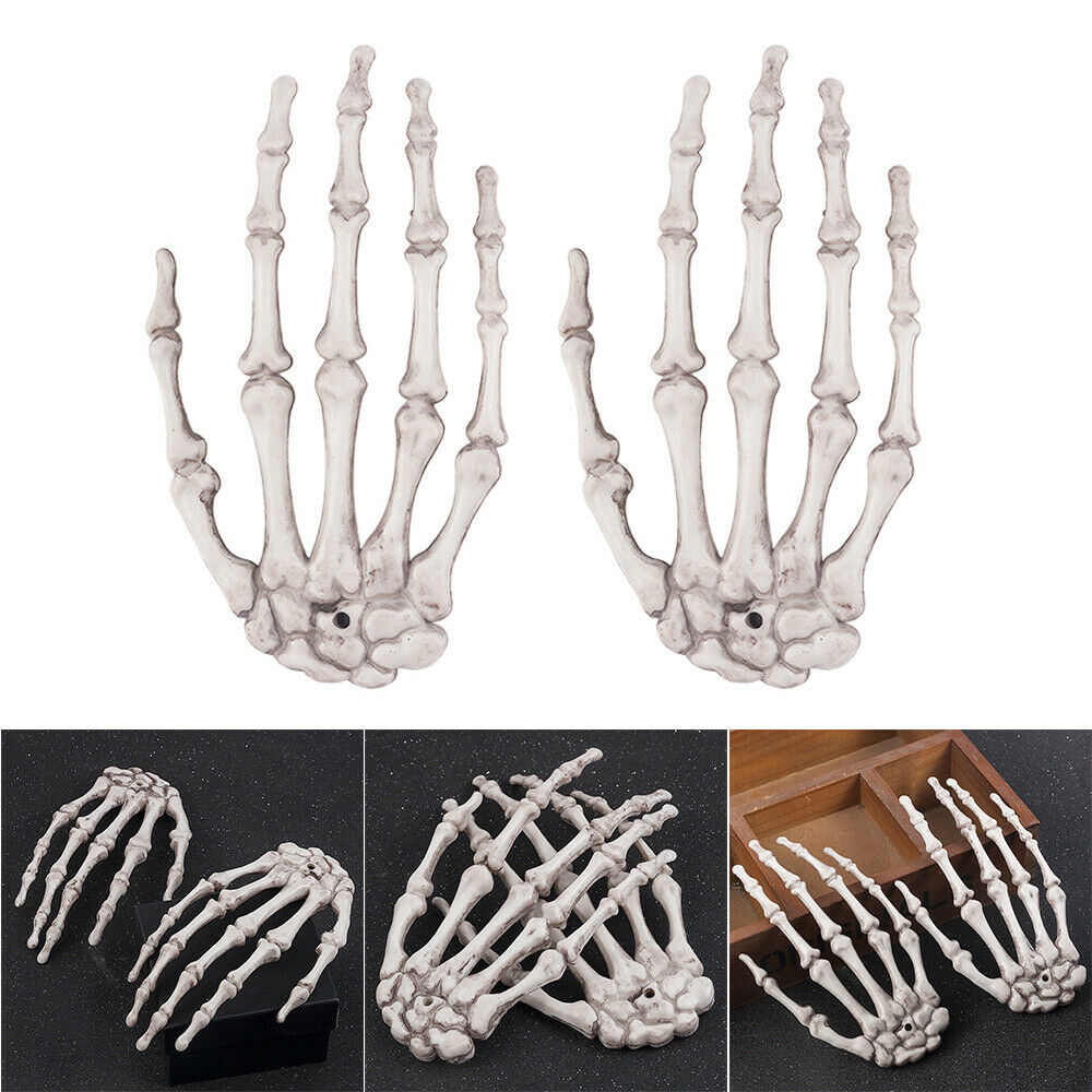 Plastic Skeleton Hand Haunted House for Halloween Decoration Halloween Party