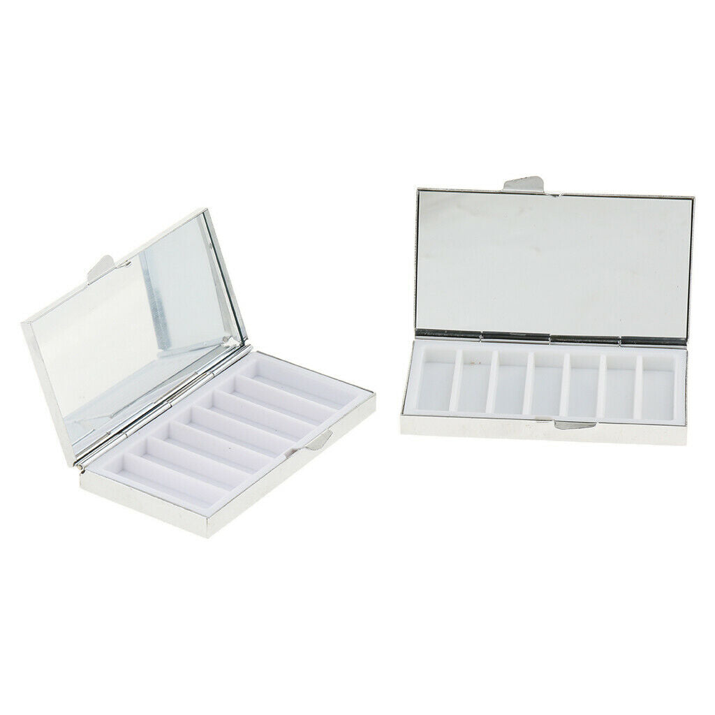 4 lot Portable Pill Box Medicine Container Beads Organizer for Pocket Purse