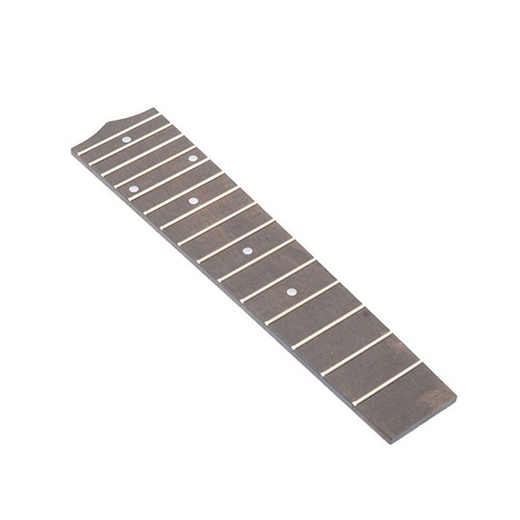 21 Inch Ukulele Fretboard Guitar for 4 String Guitar White Point