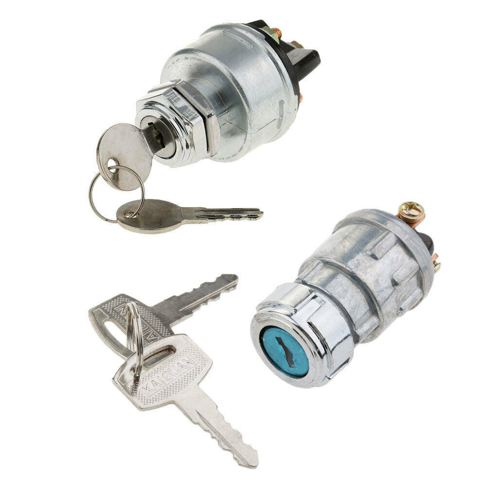 2x Forklift Truck Universal Replace Ignition Key Switch  Position Type