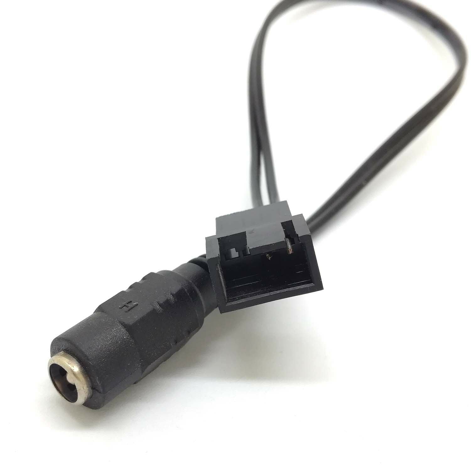 PC 4Pin Fans Male To 5.5x2.1mm Female DC Power Cable 12v 9v 5v Fan Route kd