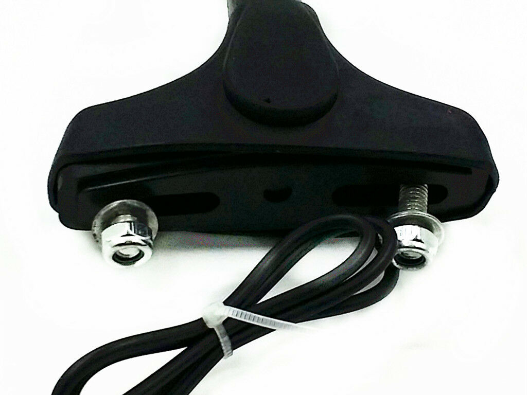 Gloss Black Motorbike Turn Signal Side Mirrors Street Sport Racing Bike Custom