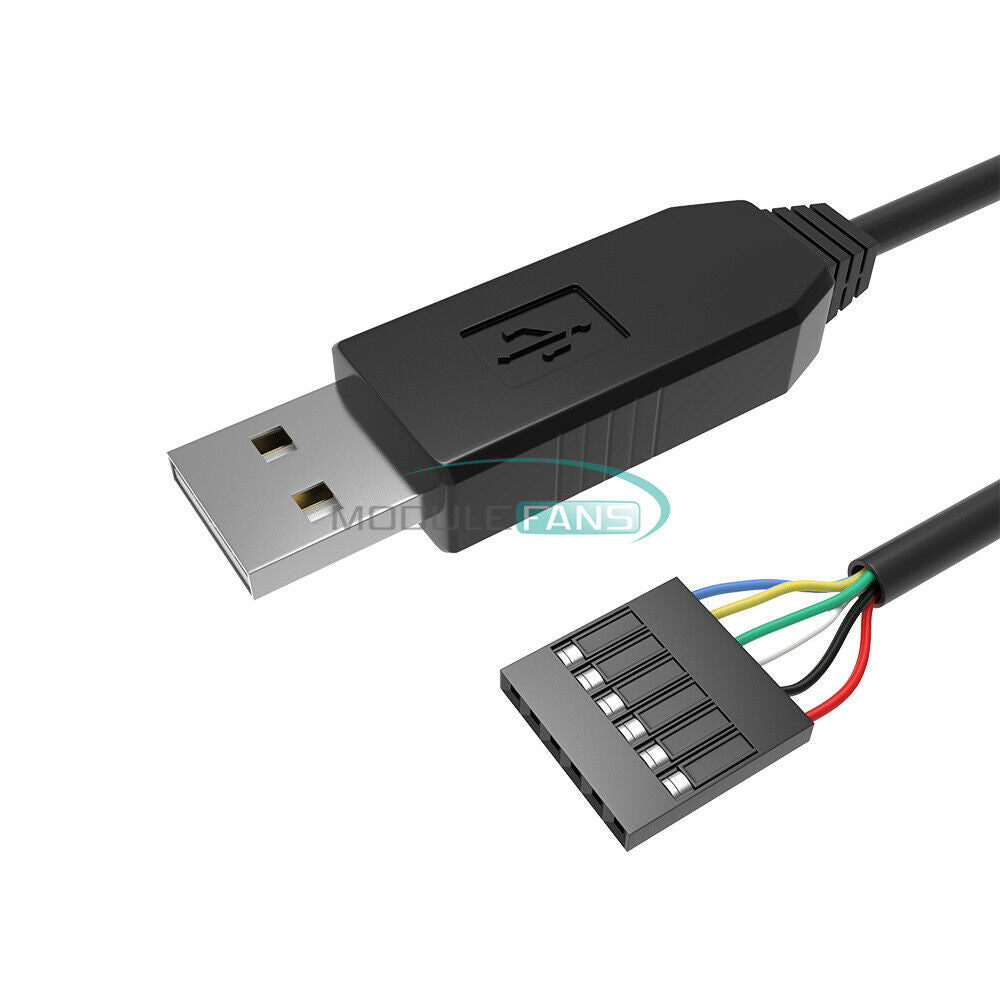 FT232RL 6Pin FTDI USB To Serial adapter Module USB TO TTL RS232  Arduino Cable