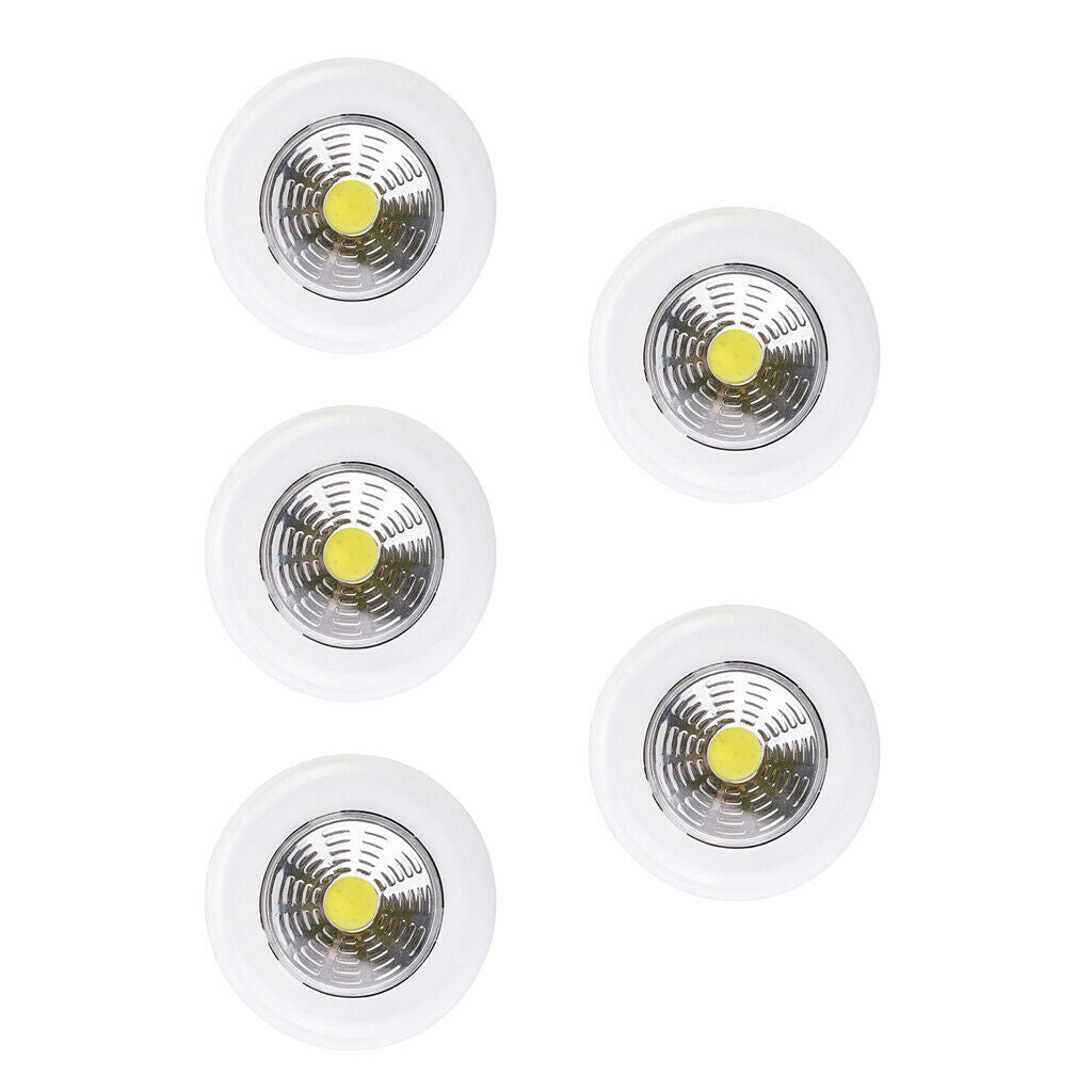 5 Pieces Portable Night Lights Tap Lights for Home Closet Cabinet Camping