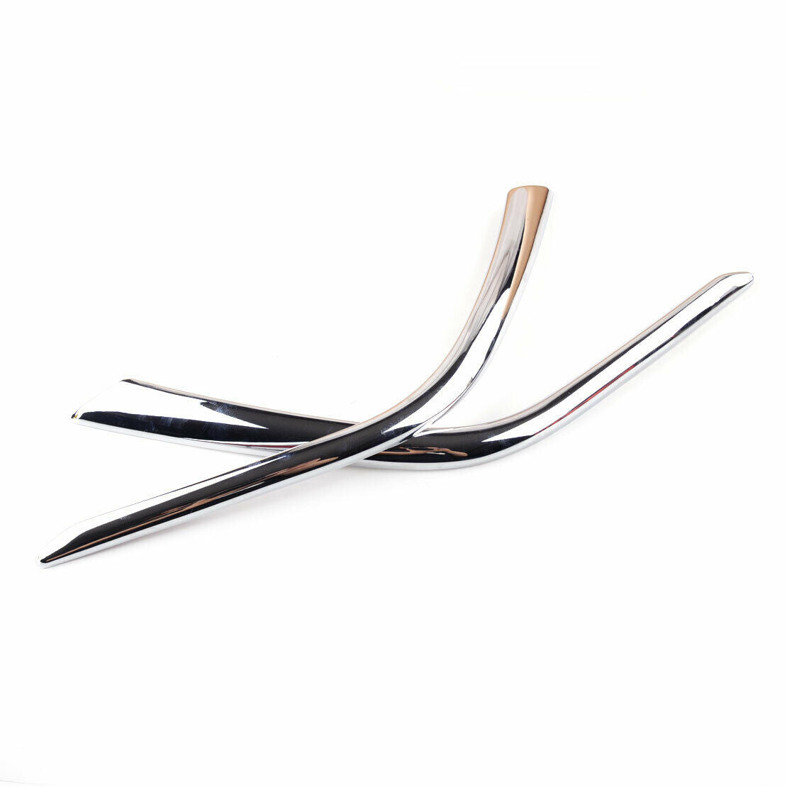 2Pcs Fog Light Eyebrow Cover Trim Frame Fit For Mitsubishi Outlander 19-2020